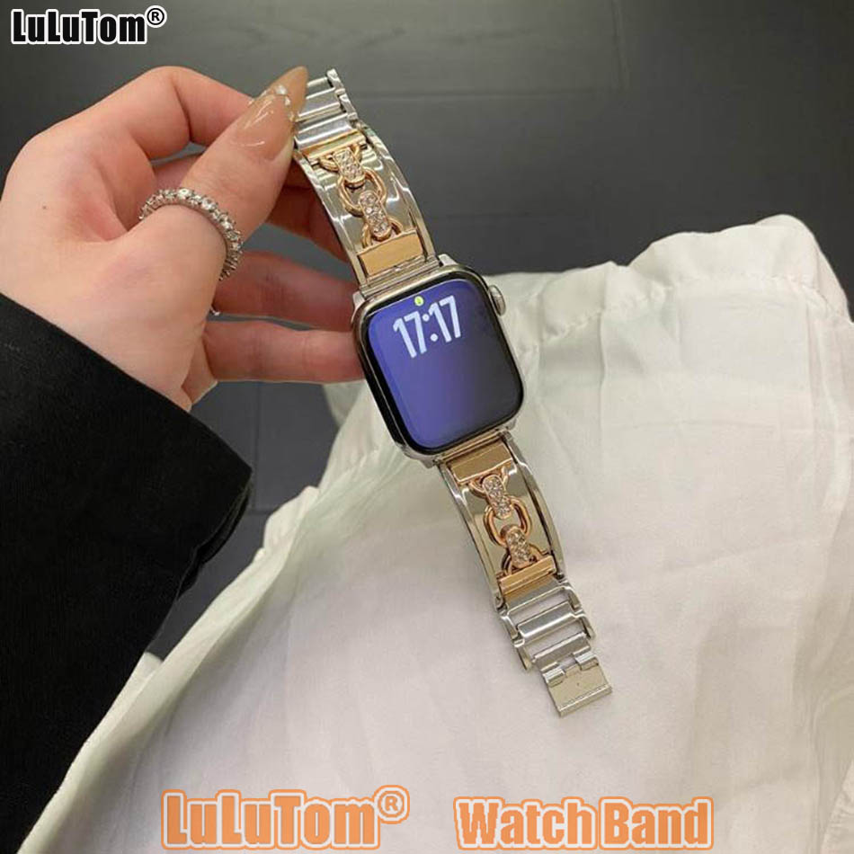 Luxury Watch German - Apple Watch 밴드 여성용 38mm, 40mm,
