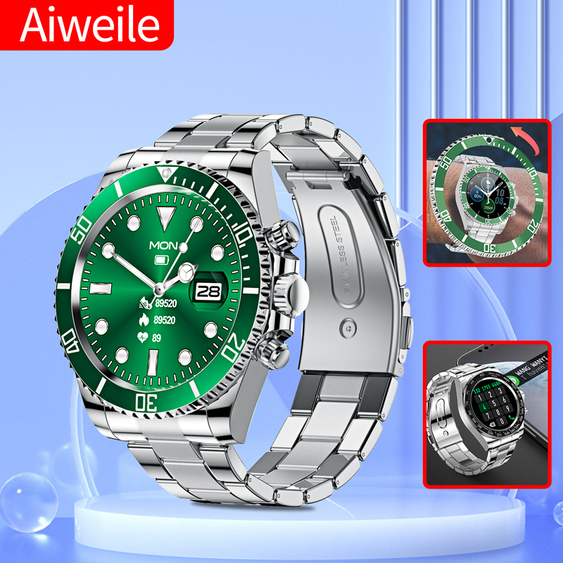 Luxury Watch Korea - Aiweile 남성용 럭셔리 스마트 워치 다이얼