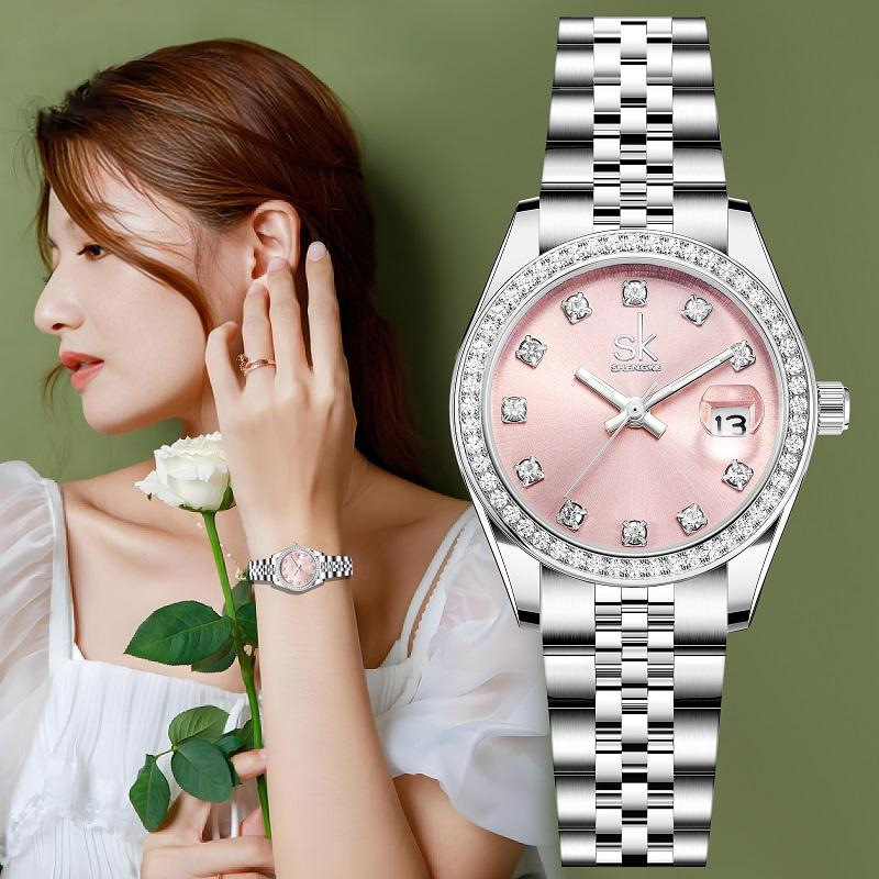 Luxury Watch Diamond - UTHAI CQ484 세련된 여성용 시계, 가벼운