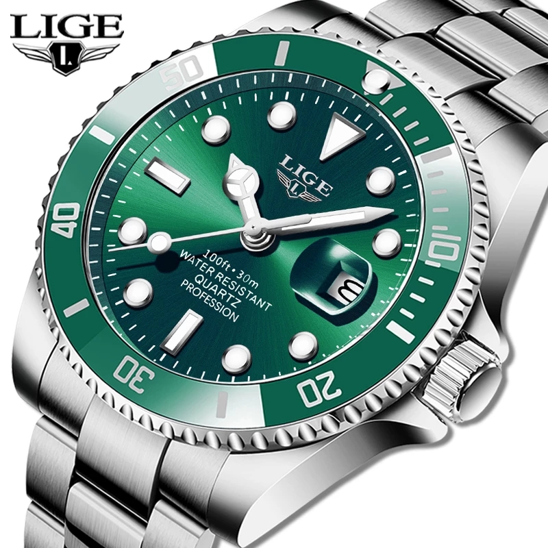 Luxury Watch Manufacturers - LIGE 최고 브랜드 럭셔리 패션 다이버