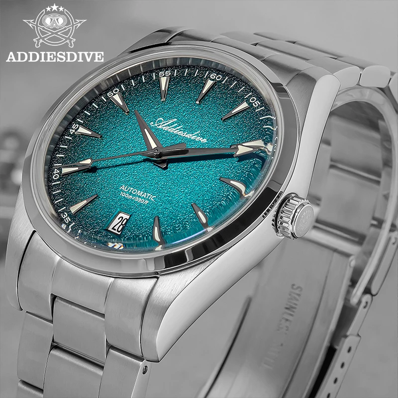 Luxury Watch German - ADDIESDIVE 새로운 남성 시계 39mm 자동