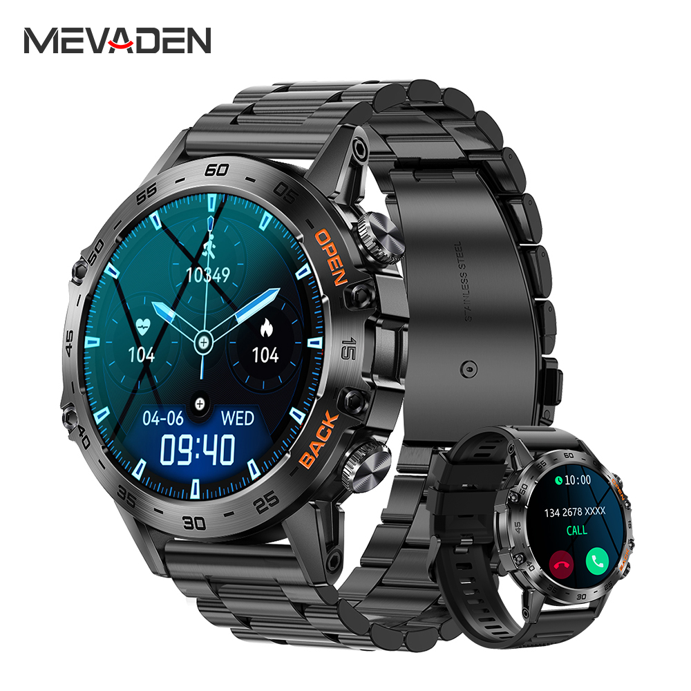 Luxury Watch German - MEVADEN 스틸 1.39인치 남성용 고급 스마트워치