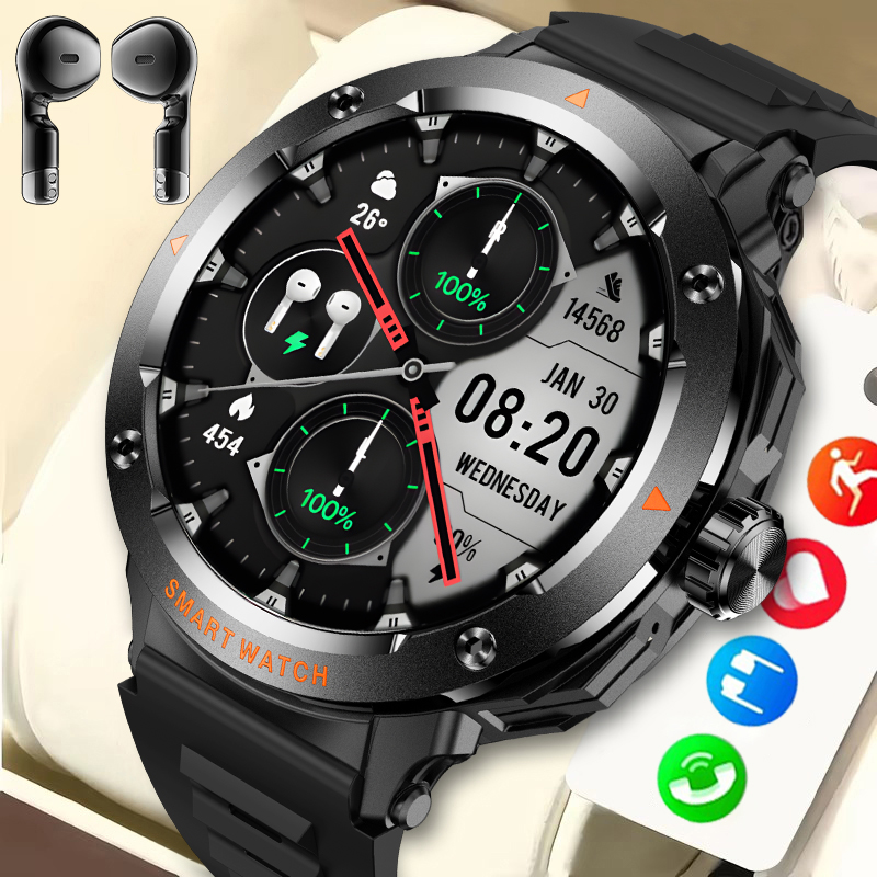 Luxury Watch In The World - 2025 스마트워치 TWS 무선 이어폰 NFC