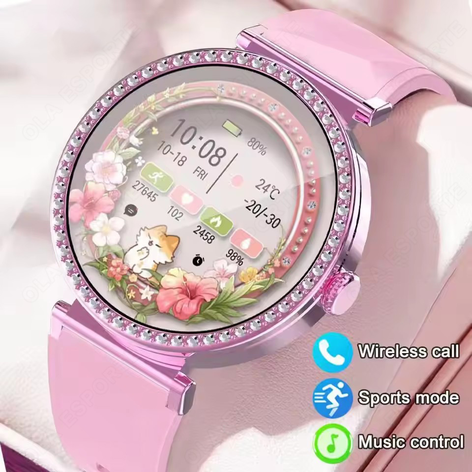 Luxury Watch In The World - 스마트워치 명품 패션 여성 생리 알림