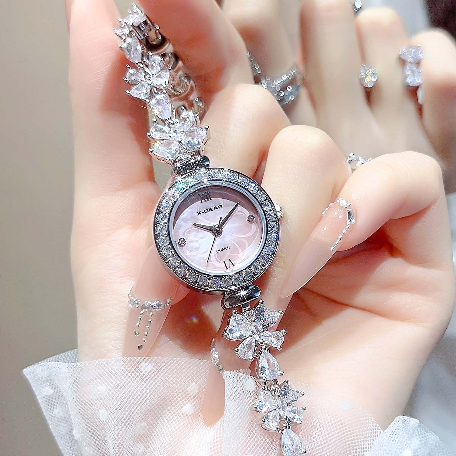 Luxury X I Watch - 나비 팔찌 시계 여성용 라이트 럭셔리