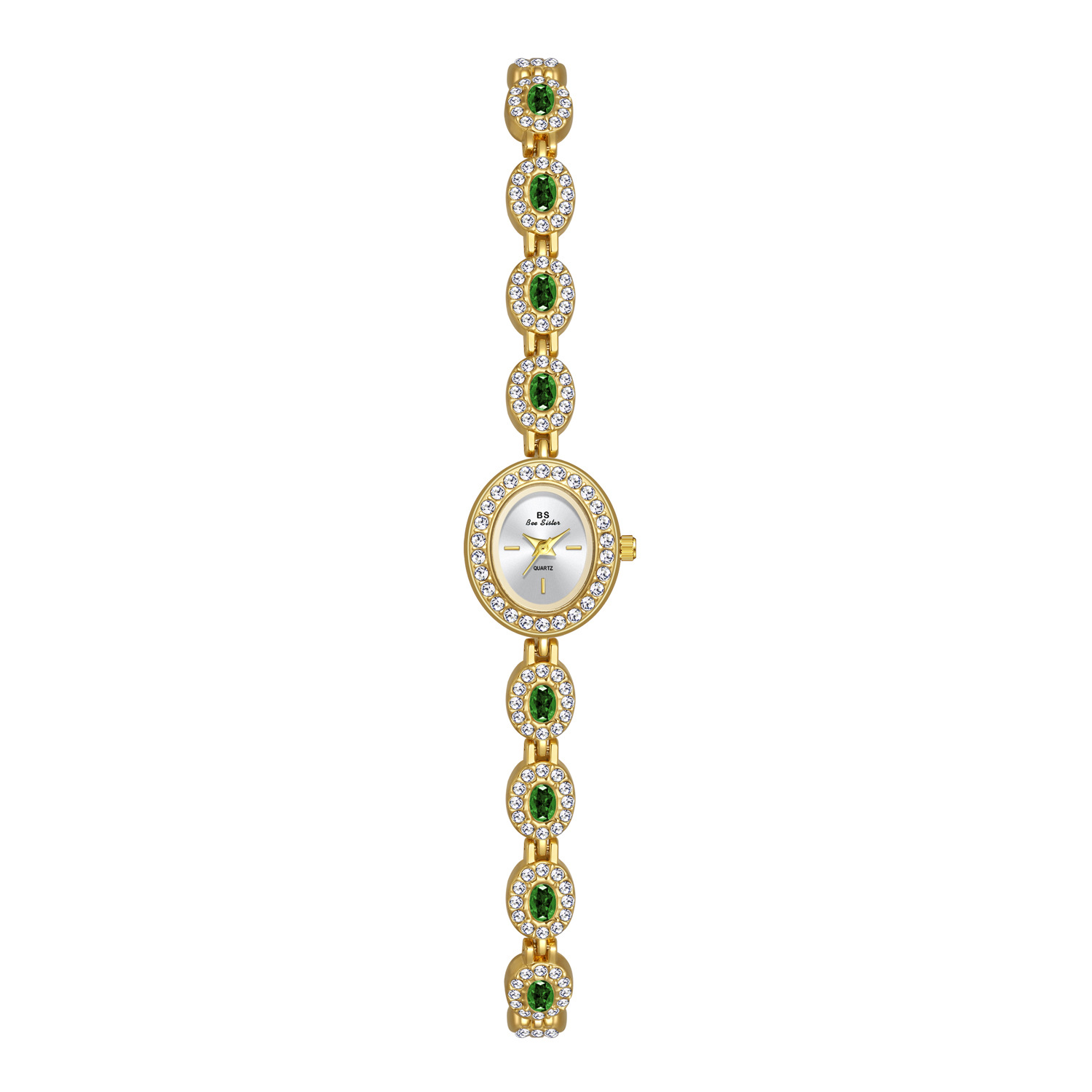 Luxury Watch Diamond - 럭셔리 우아한 여성 시계 패션 타원형