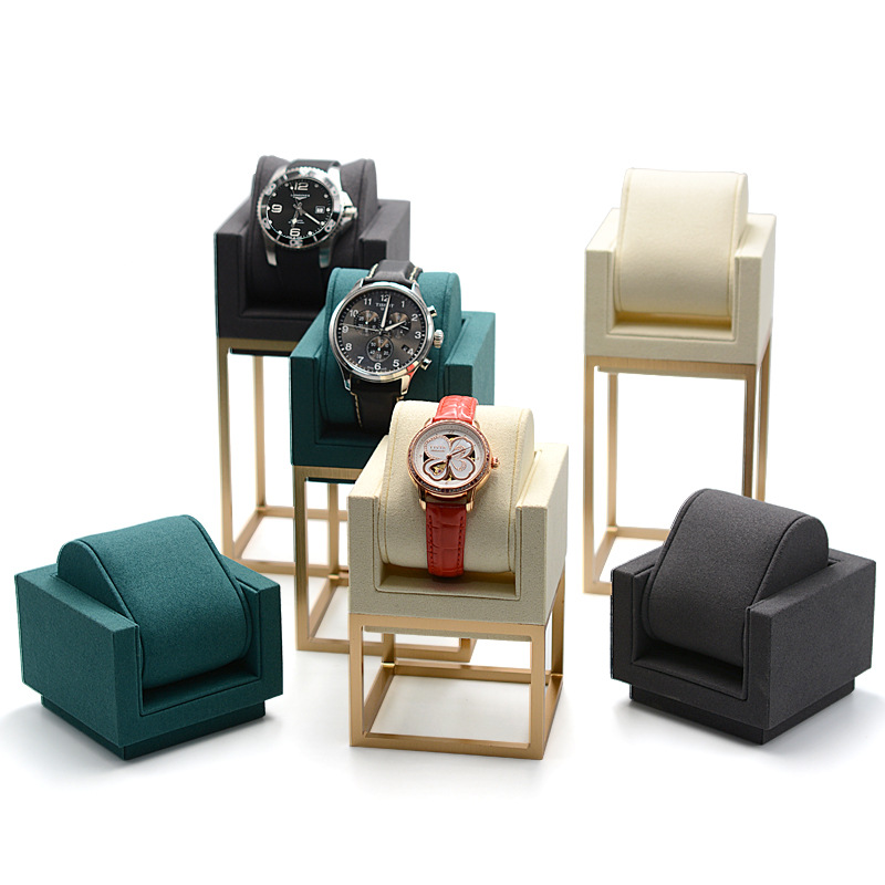 Luxury Watch Photography - 시계 진열대 금속 프레임 시계 홀더