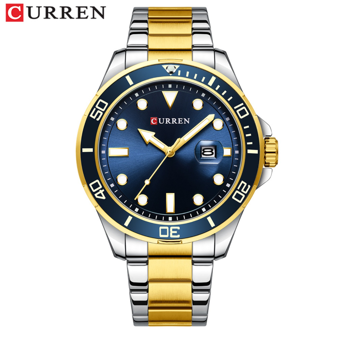 CURREN 뉴 그린 워터 고스트 시리즈 브랜드 하이엔 - Luxury Watch Brands 리뷰 및 가격