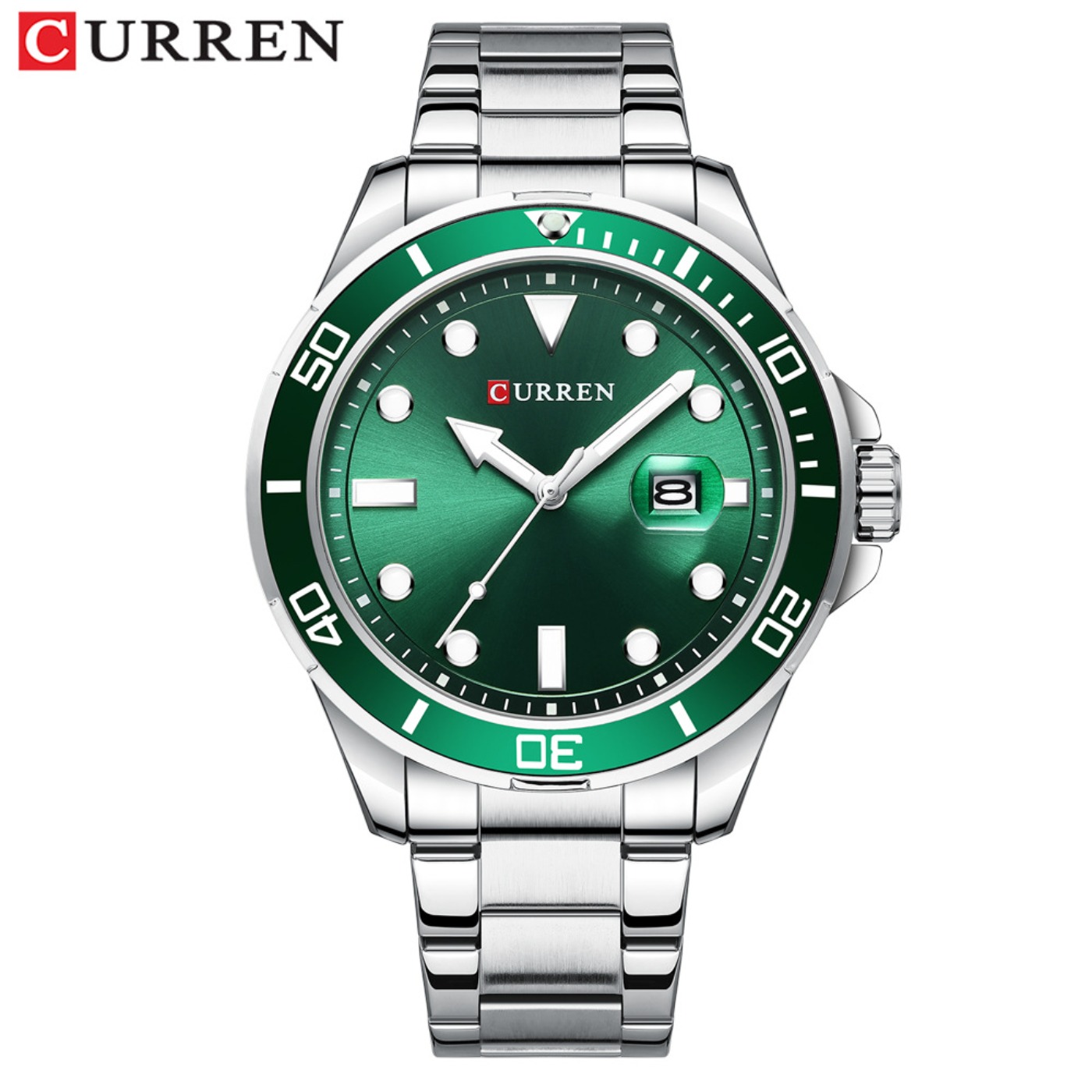 CURREN 뉴 그린 워터 고스트 시리즈 브랜드 하이엔 - Luxury Watch Brands 리뷰 및 가격
