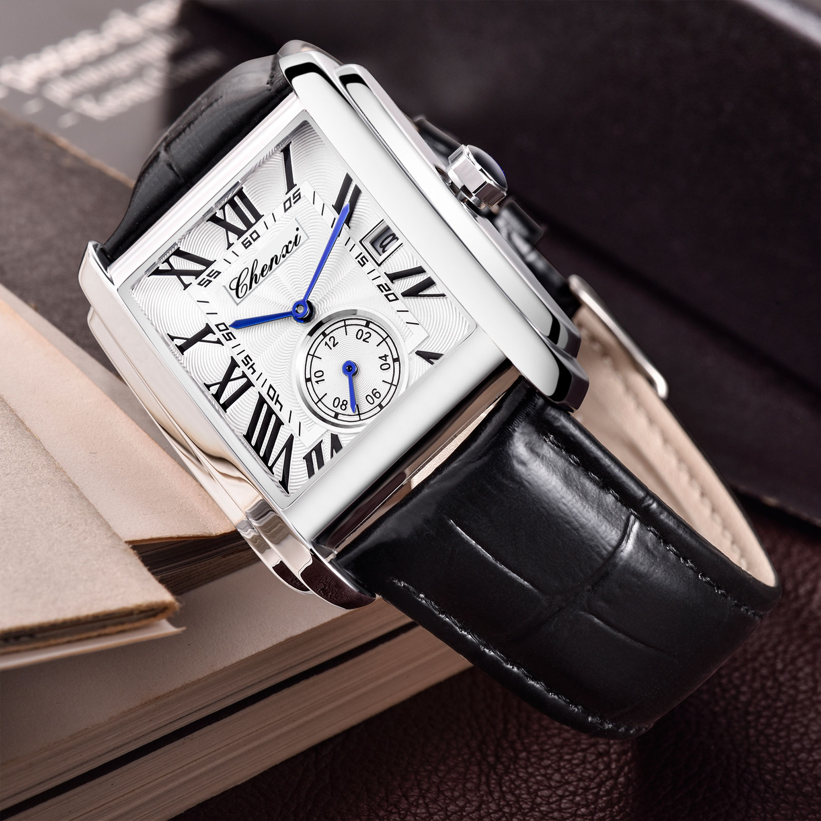 Chenxi 8216 새로운 패션 소년 클래식 직사각형 - Luxury Watch Manufacturers 리뷰 및 가격