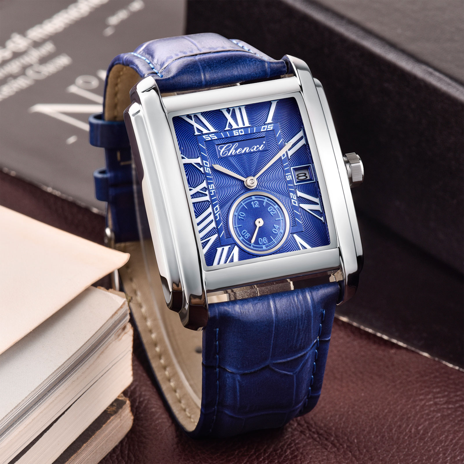 Chenxi 8216 새로운 패션 소년 클래식 직사각형 - Luxury Watch Manufacturers 리뷰 및 가격