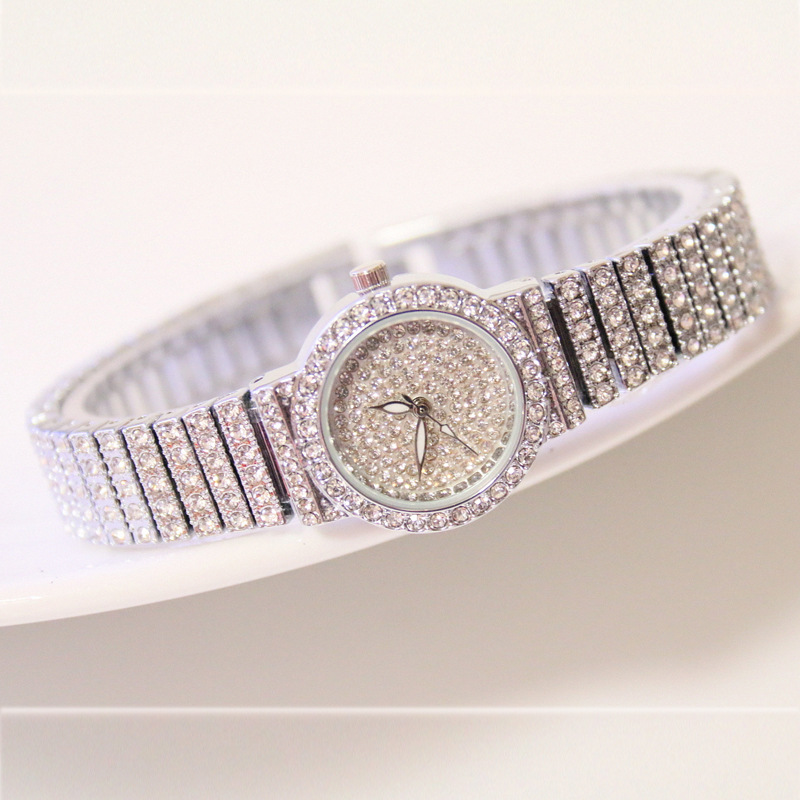 BS 여성용 다이아몬드 손목 시계, 여성용 소형 손목  - Luxury Watch Diamond 리뷰 및 가격