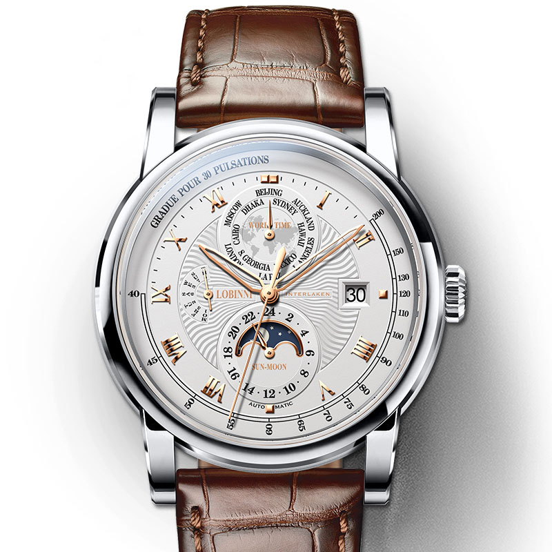 LOBINNI 남성용 자동 시계 42MM 기계식 손목시 - Luxury Watch In The World 리뷰 및 가격