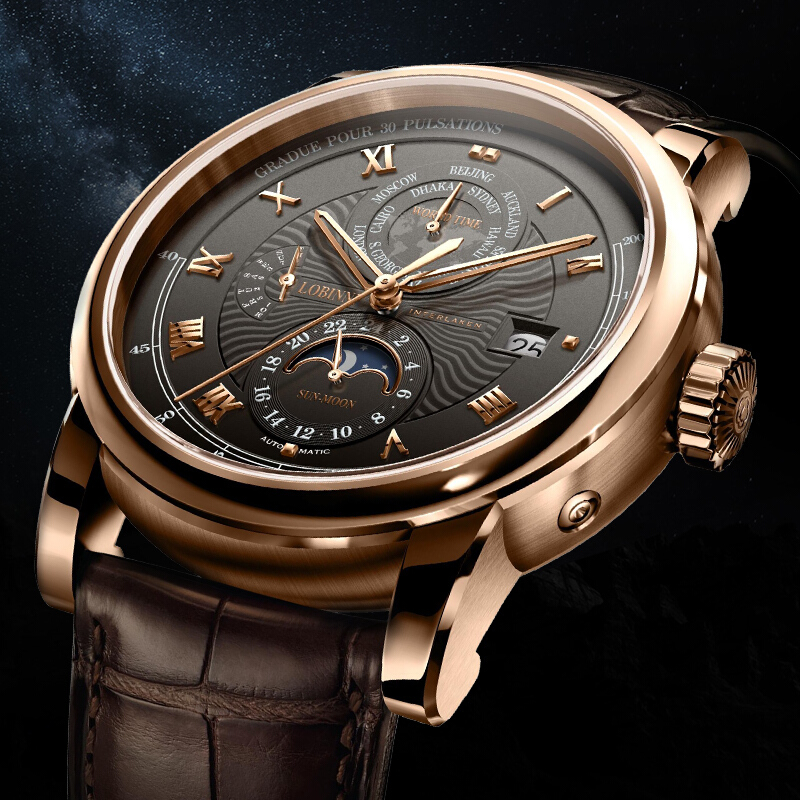 LOBINNI 남성용 자동 시계 42MM 기계식 손목시 - Luxury Watch In The World 리뷰 및 가격