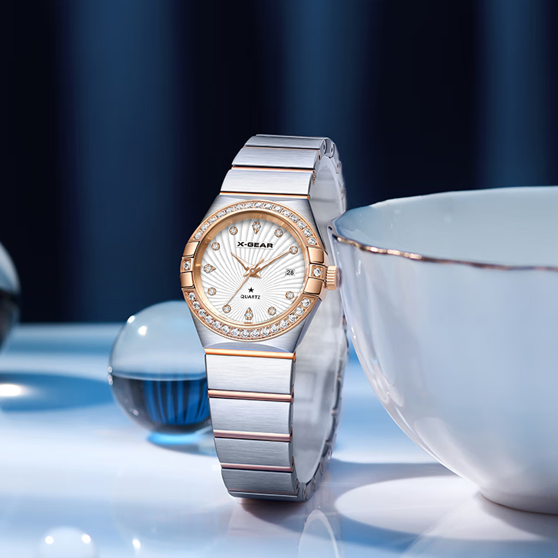 럭셔리 트렌디 여성용 쿼츠 시계 방수 스테인리스 스틸  - Luxury X I Watch 리뷰 및 가격