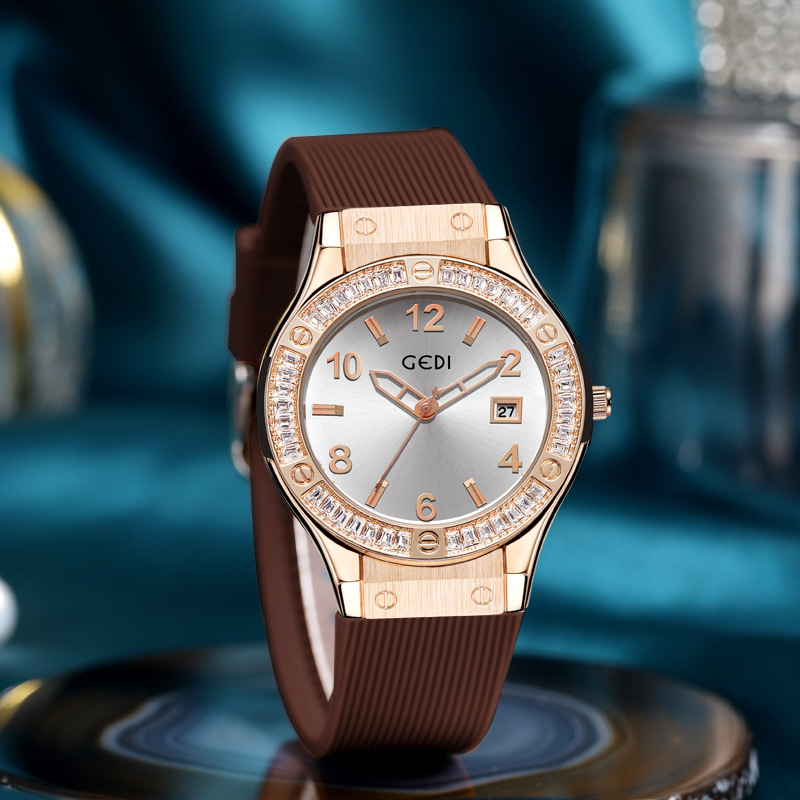 패션 GEDI 라이트 럭셔리 다이아몬드 인레이드 여성  - Luxury Watch Diamond 리뷰 및 가격