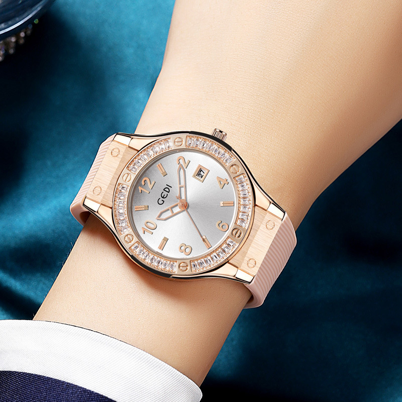 패션 GEDI 라이트 럭셔리 다이아몬드 인레이드 여성  - Luxury Watch Diamond 리뷰 및 가격