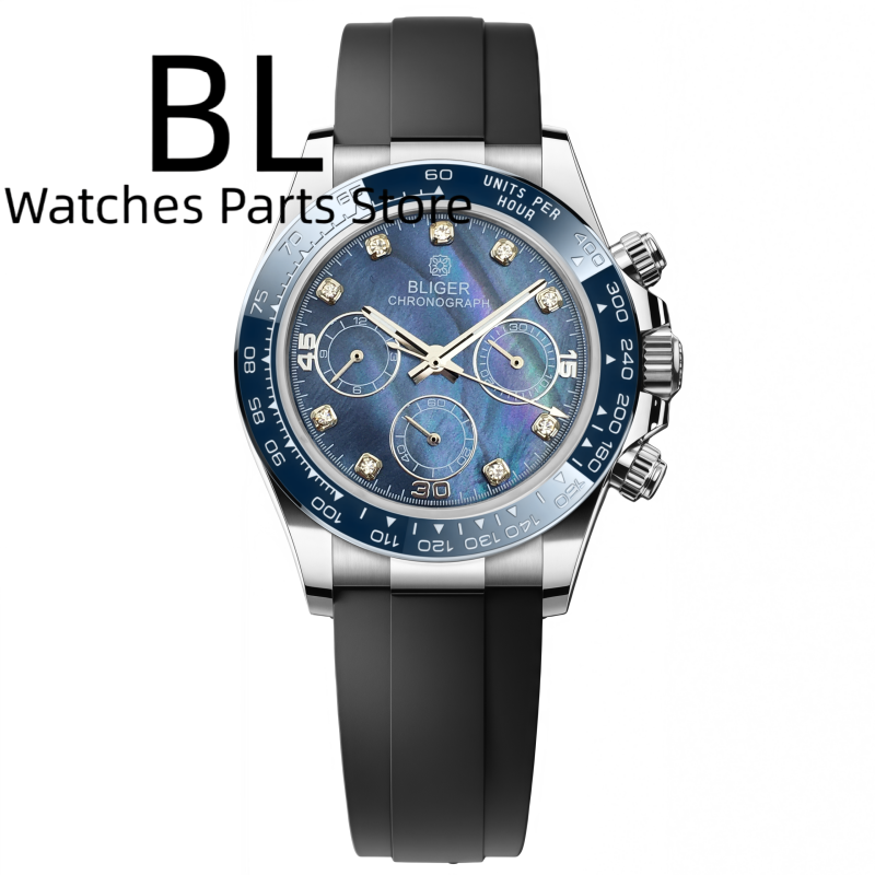 BLIGER 39mm 럭셔리 VK63 남성용 시계 쿼츠 - Luxury Watch German 리뷰 및 가격