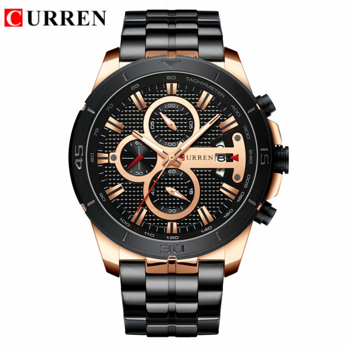 CURREN 시계 남성용 방수 크로노 그래프 스포츠 밀 - Luxury Watch Brands 리뷰 및 가격