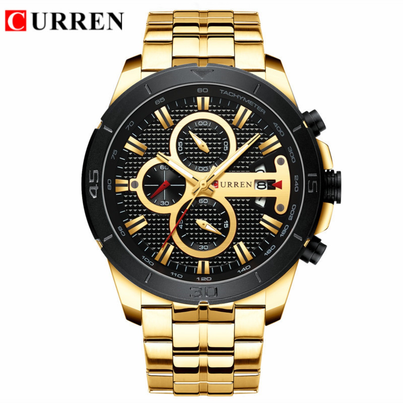 CURREN 시계 남성용 방수 크로노 그래프 스포츠 밀 - Luxury Watch Brands 리뷰 및 가격
