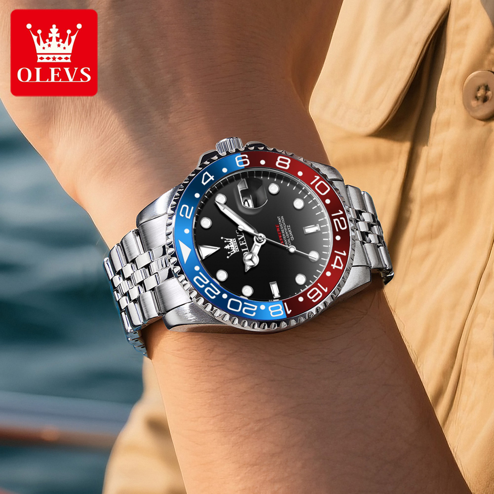 OLEVS 5657 오리지널 브랜드 남성용 시계 비즈니 - Luxury Watch Brands 리뷰 및 가격