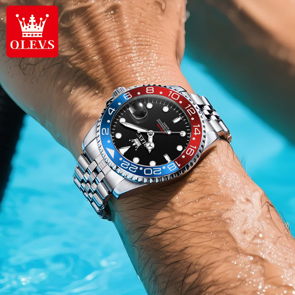 OLEVS 5657 오리지널 브랜드 남성용 시계 비즈니 - Luxury Watch Brands 리뷰 및 가격