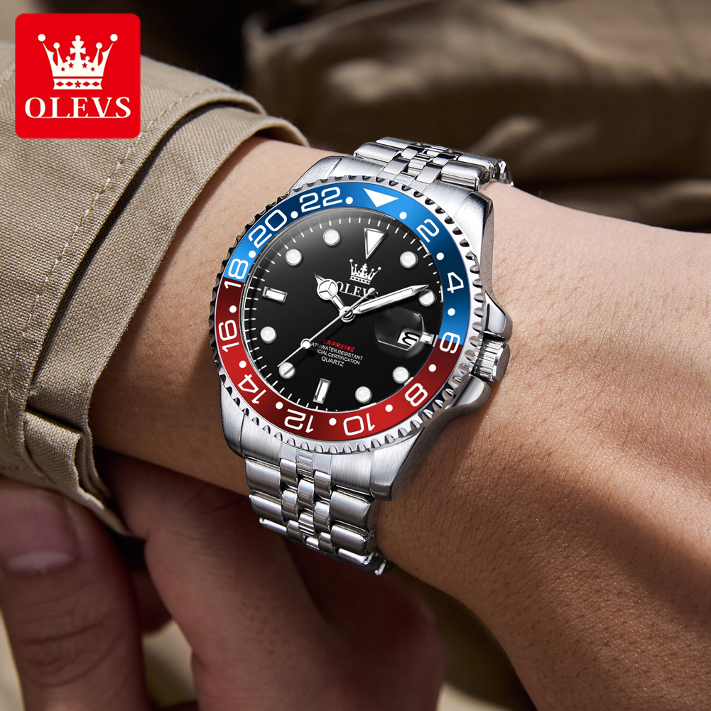 OLEVS 5657 오리지널 브랜드 남성용 시계 비즈니 - Luxury Watch Brands 리뷰 및 가격