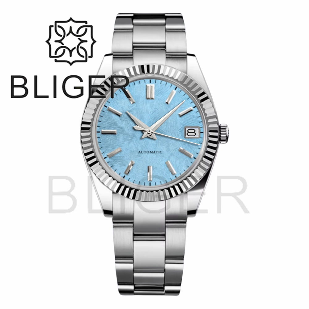 BLIGER 36mm39mm 사용자 정의 로고 그린 다 - Luxury Watch German 리뷰 및 가격