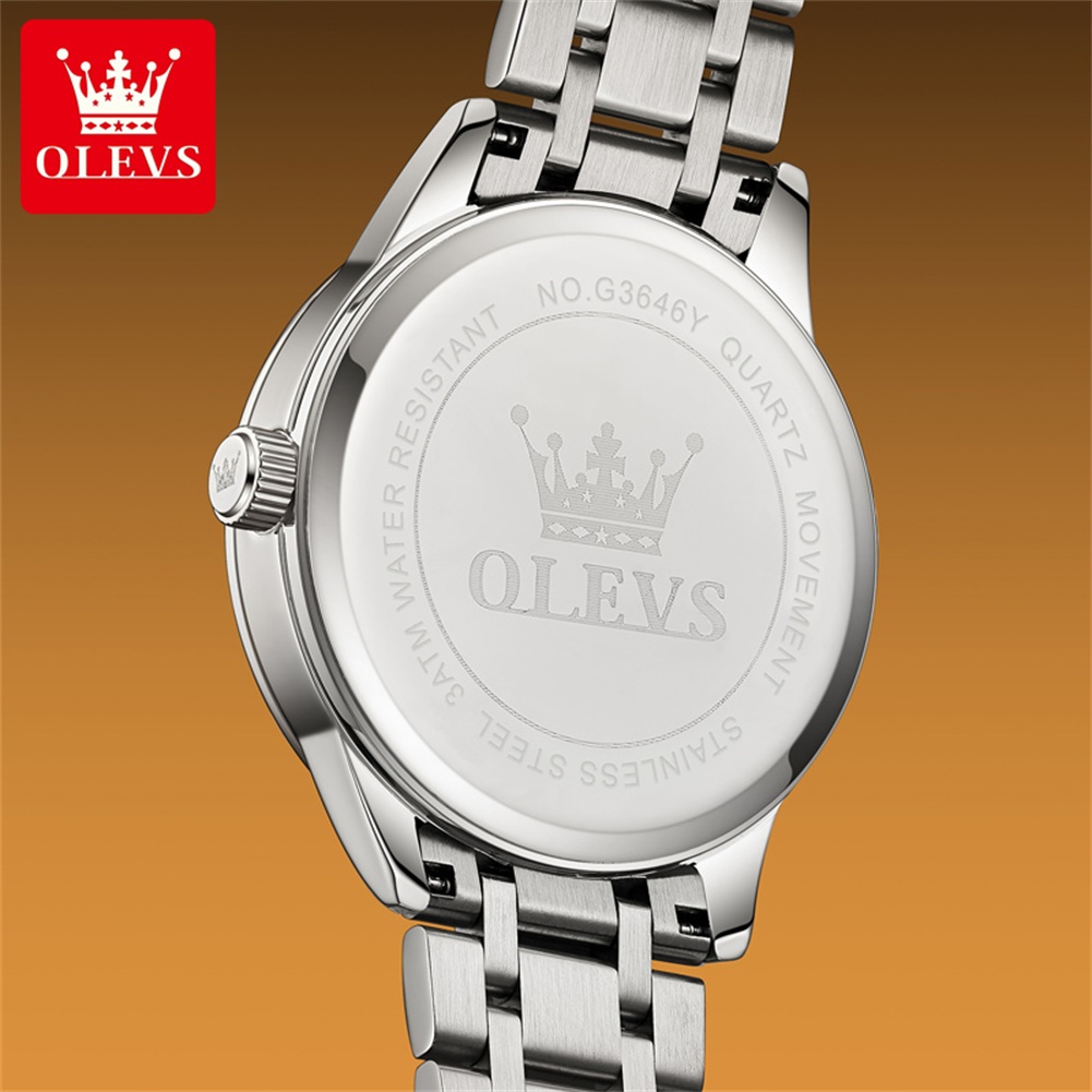OLEVS Moon Phase 남성용 시계 달력 30m - Luxury Watch Brands 리뷰 및 가격