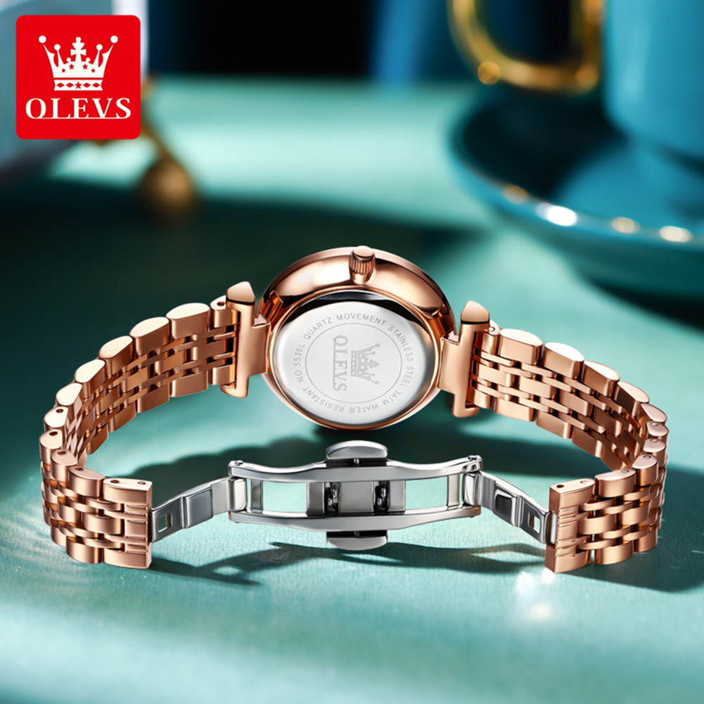 OLEVS 5536 브랜드 아름다운 여성용 시계 프리즘 - Luxury Watch Brands 리뷰 및 가격