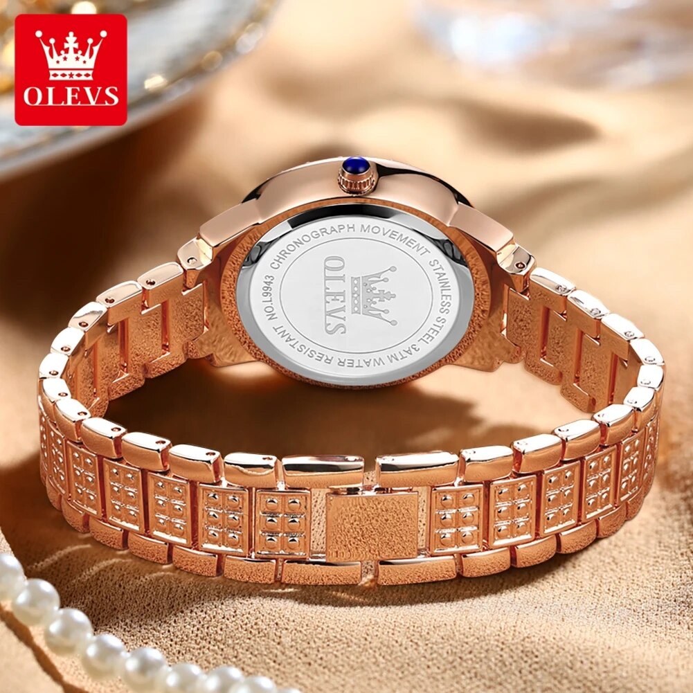 OLEVS 9943 여성을위한 럭셔리 모든 다이아몬드  - Luxury Watch Diamond 리뷰 및 가격
