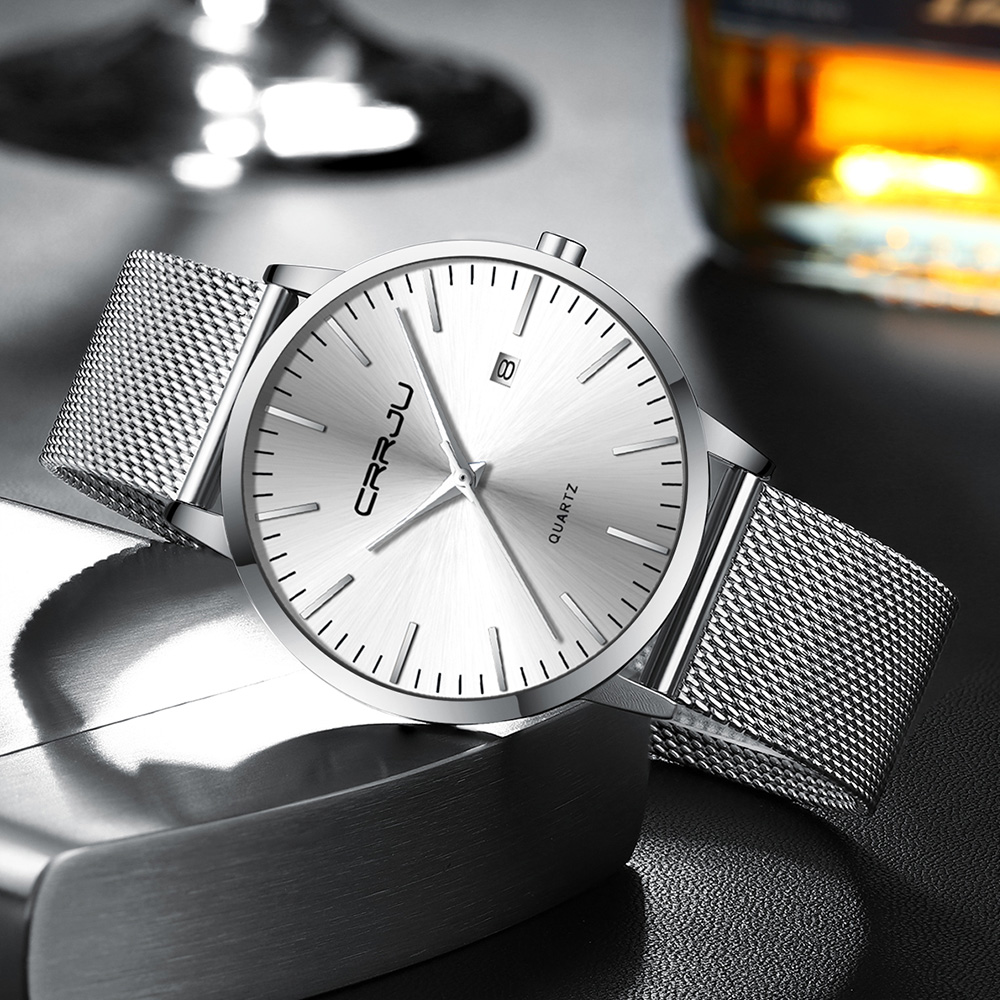 CRRJU 새로운 패션 남성 시계 톱 브랜드 럭셔리 스 - Luxury Watch Manufacturers 리뷰 및 가격