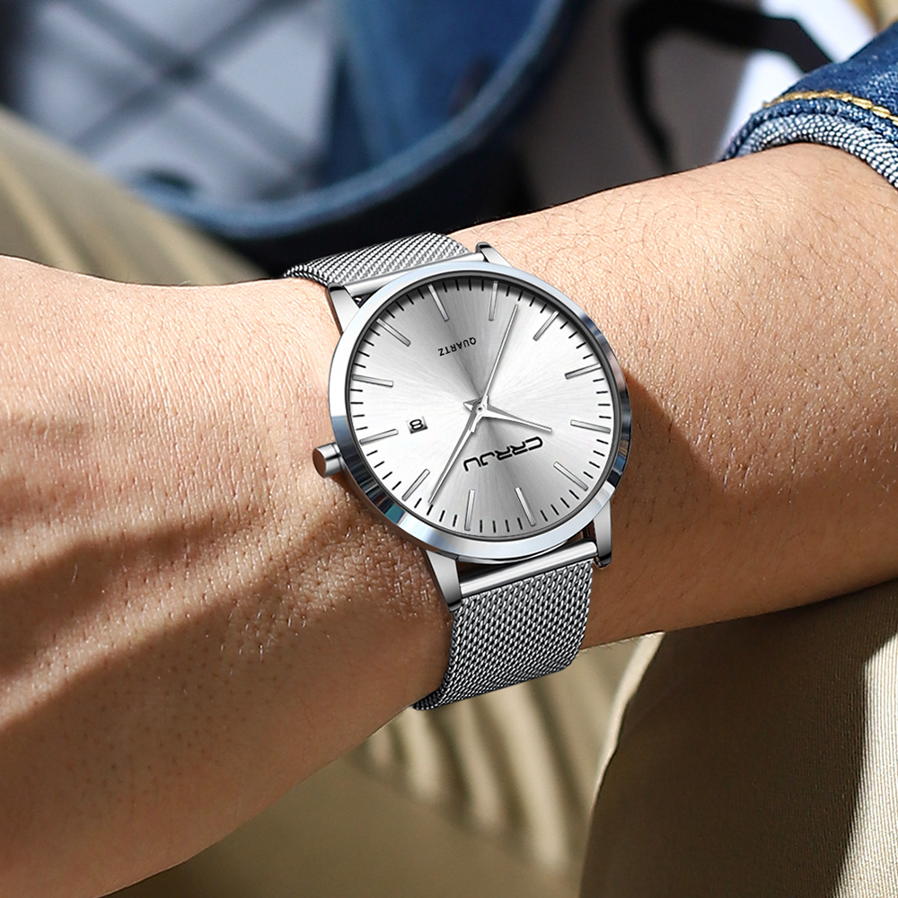 CRRJU 새로운 패션 남성 시계 톱 브랜드 럭셔리 스 - Luxury Watch Manufacturers 리뷰 및 가격