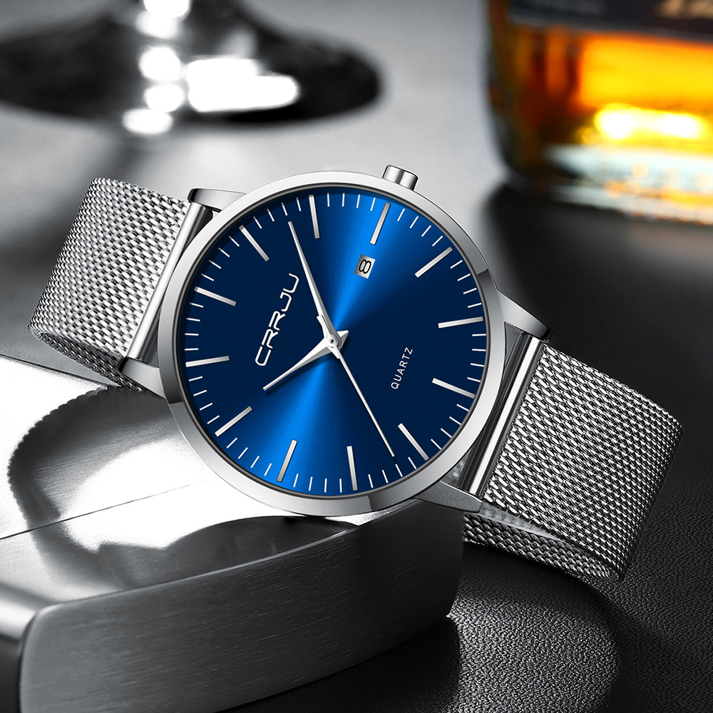 CRRJU 새로운 패션 남성 시계 톱 브랜드 럭셔리 스 - Luxury Watch Manufacturers 리뷰 및 가격