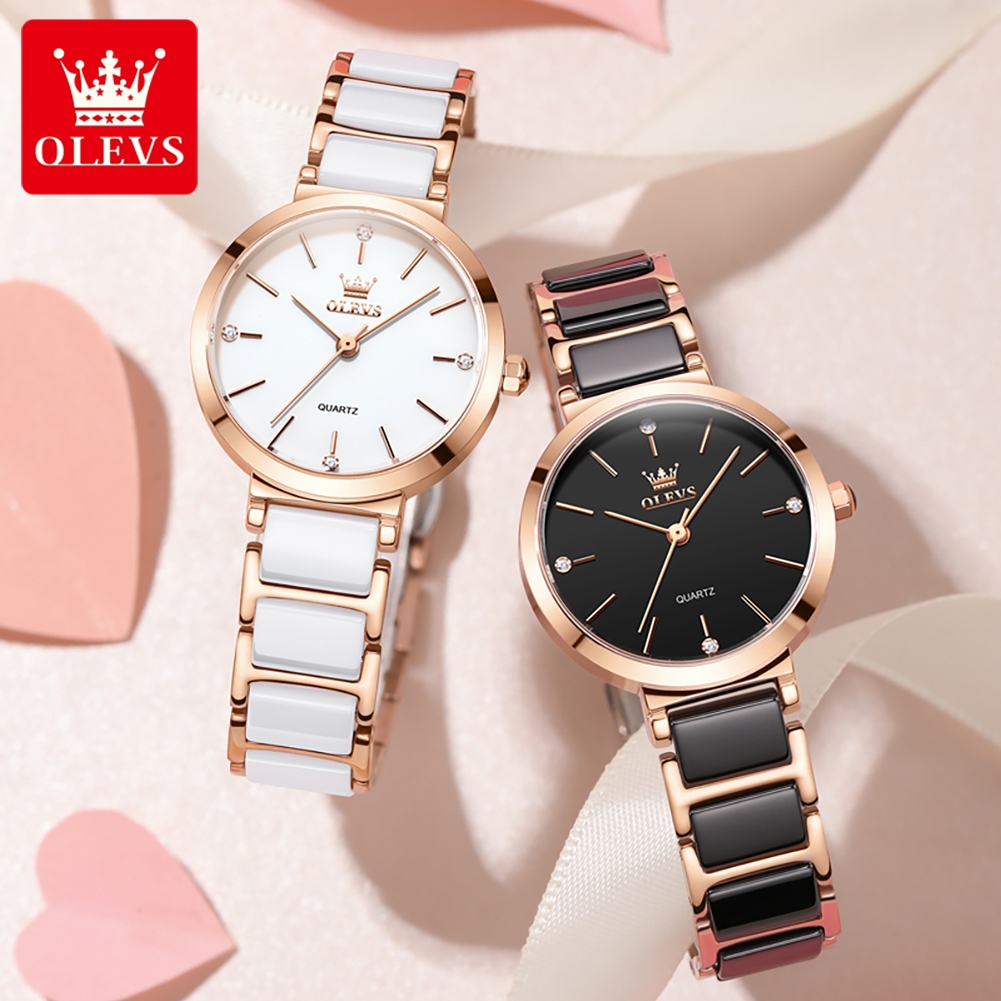 OLEVS 여성 시계 5877 고급스러운 우아한 쿼츠  - Luxury Watch For Women 리뷰 및 가격