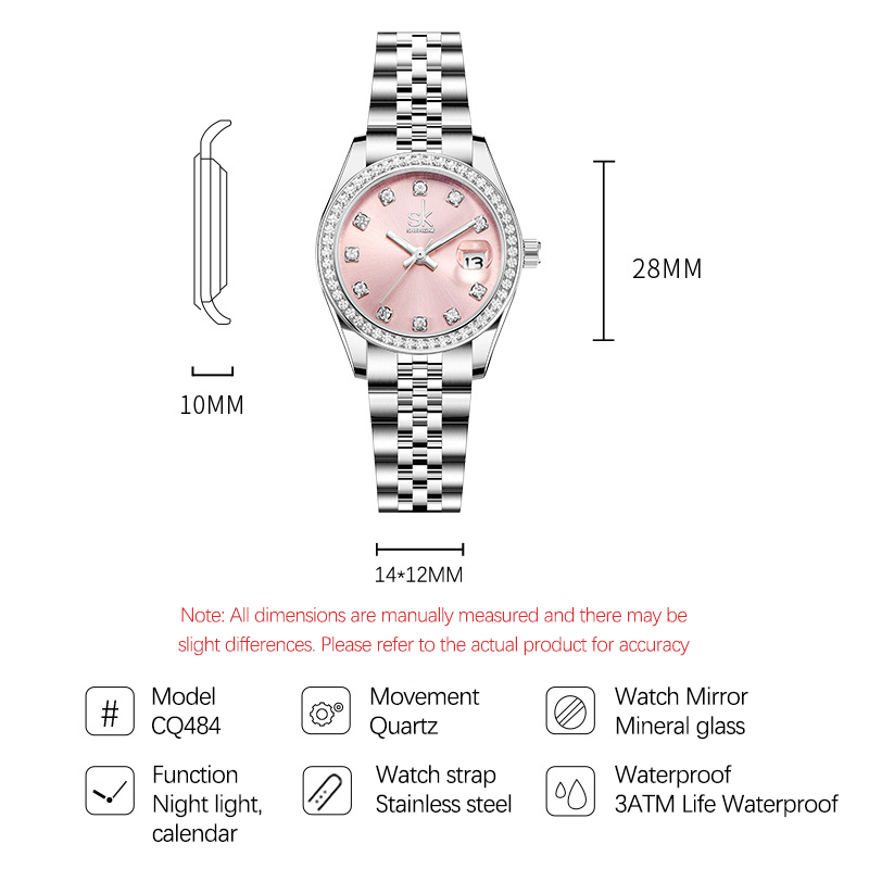 UTHAI CQ484 세련된 여성용 시계, 가벼운 고급 - Luxury Watch Diamond 리뷰 및 가격