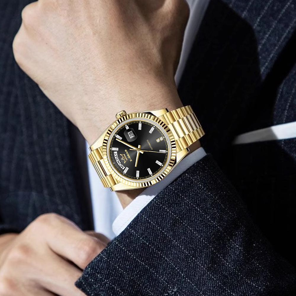 남성용 고급 자동 기계식 시계, 하이엔드 방수 비즈니스 - Luxury X I Watch 리뷰 및 가격
