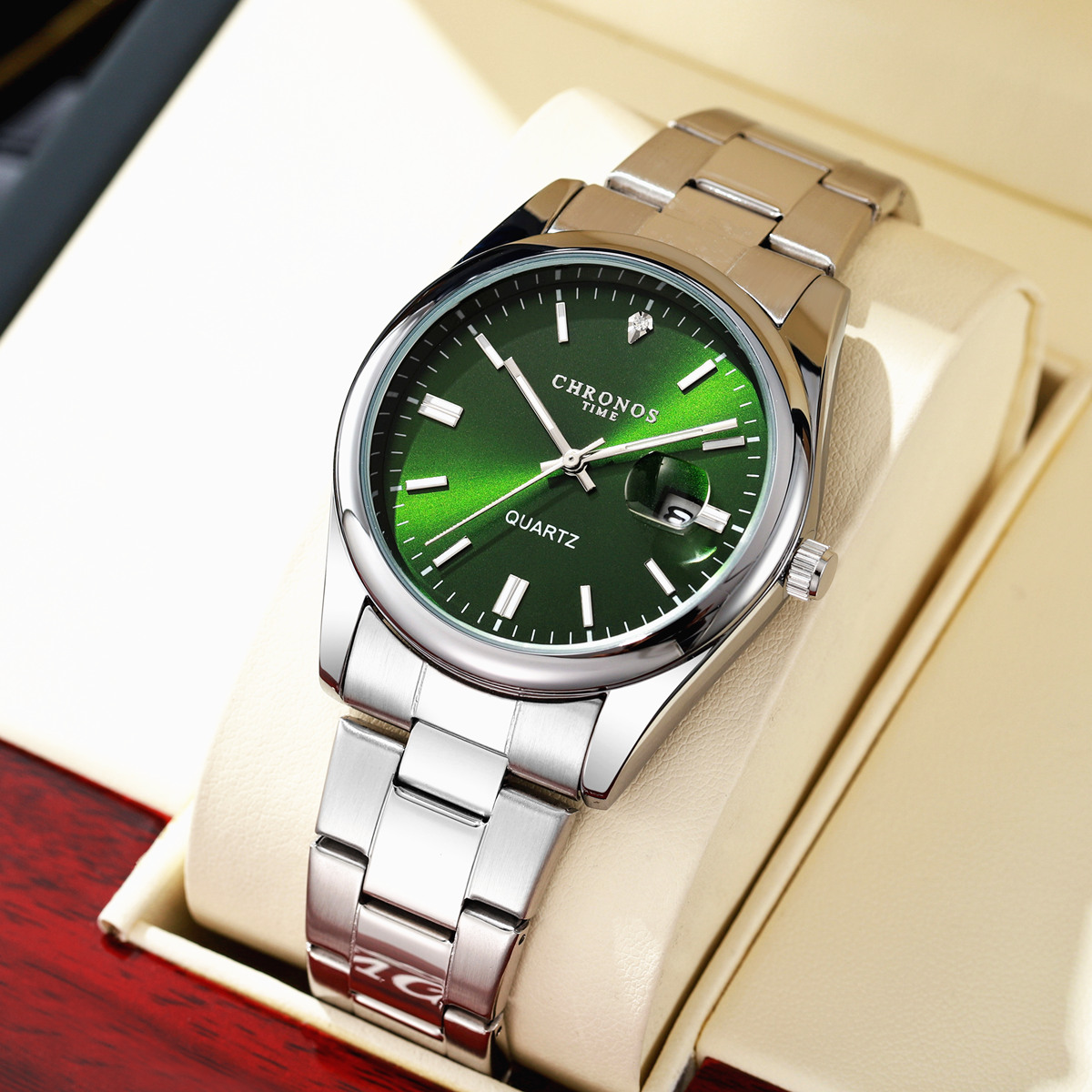 CHRONOS 최고 브랜드 럭셔리 남자 손목 시계 방수 - Luxury Watch Manufacturers 리뷰 및 가격