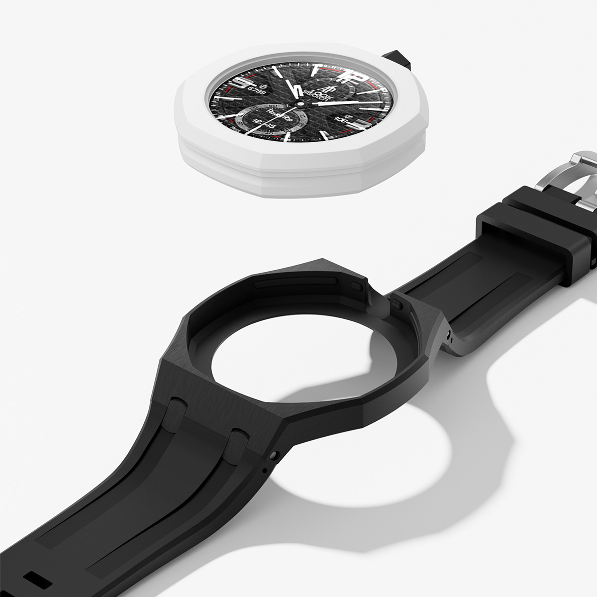 PC 케이스 스와치 X AP 로얄 팝 밴드 포켓 시계  - Luxury X I Watch 리뷰 및 가격
