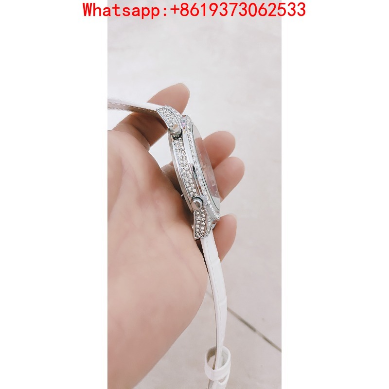 맞춤형 고급 대형 플레이트 시계 남성용 시계 벨트 골드 - Luxury Watch Diamond 리뷰 및 가격