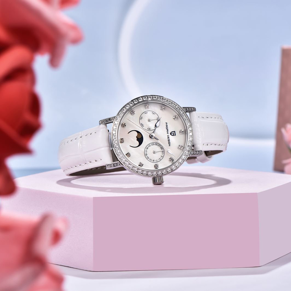 PAGANI DESIGN 여성용 쿼츠 시계 Mop 다이 - Luxury Watch Diamond 리뷰 및 가격