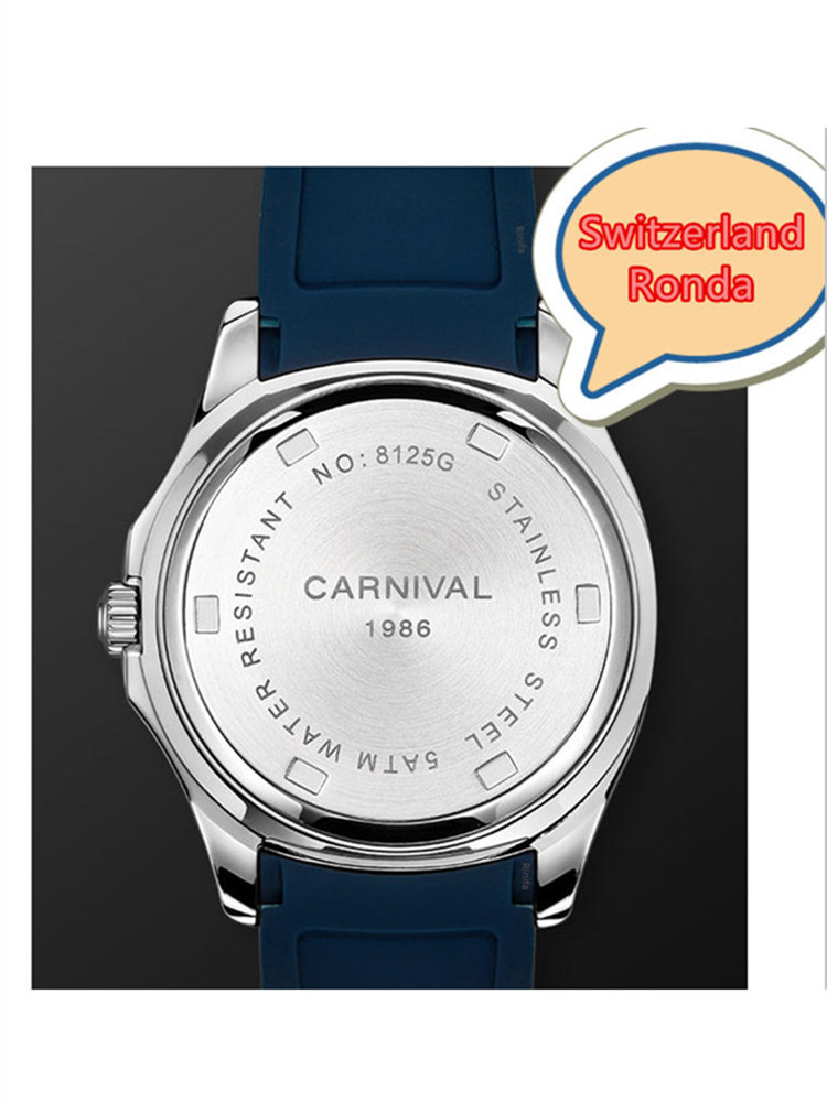스위스 론다 쿼츠 카니발 남성용 시계 사파이어 HD 루 - Luxury Watch German 리뷰 및 가격