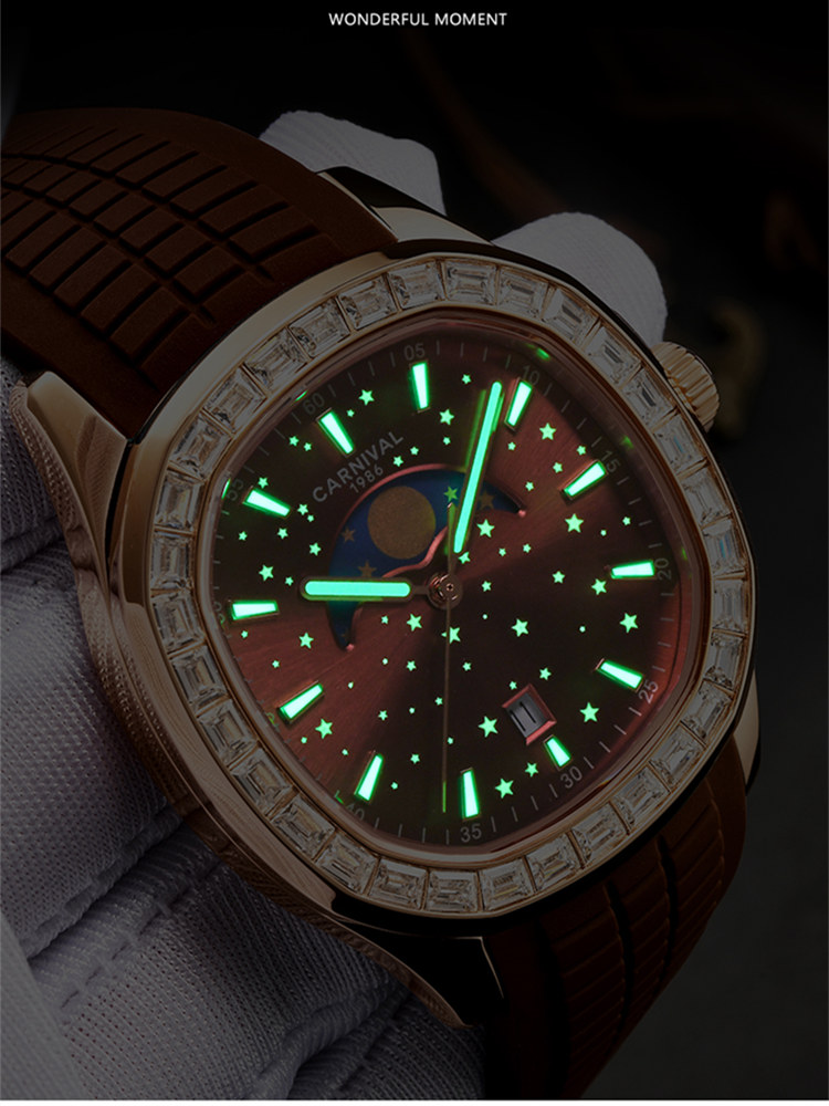 스위스 론다 쿼츠 카니발 남성용 시계 사파이어 HD 루 - Luxury Watch German 리뷰 및 가격