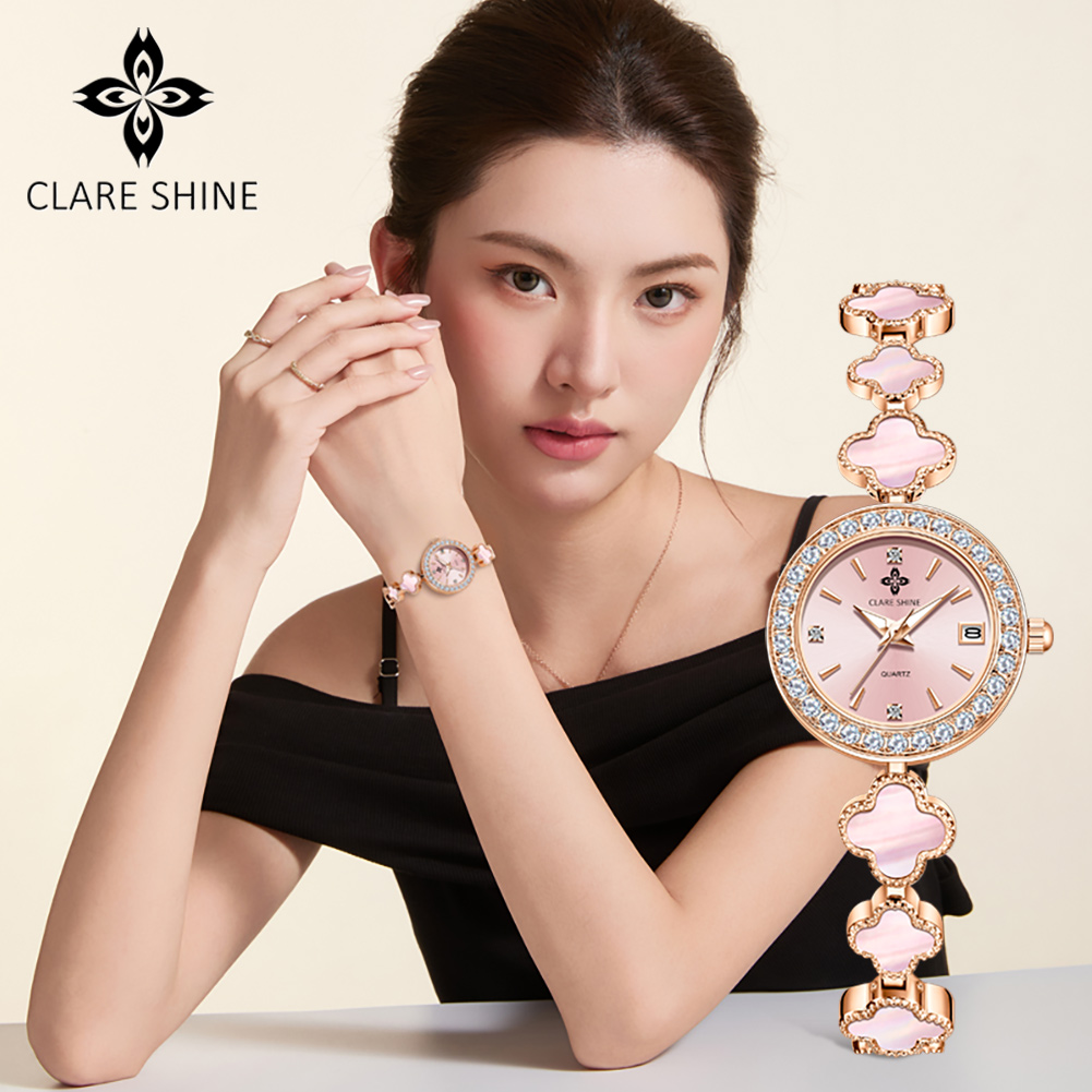 클레어 샤인 7701 럭키 시리즈 스몰 럭키 포리프 클 - Luxury Watch Diamond 리뷰 및 가격