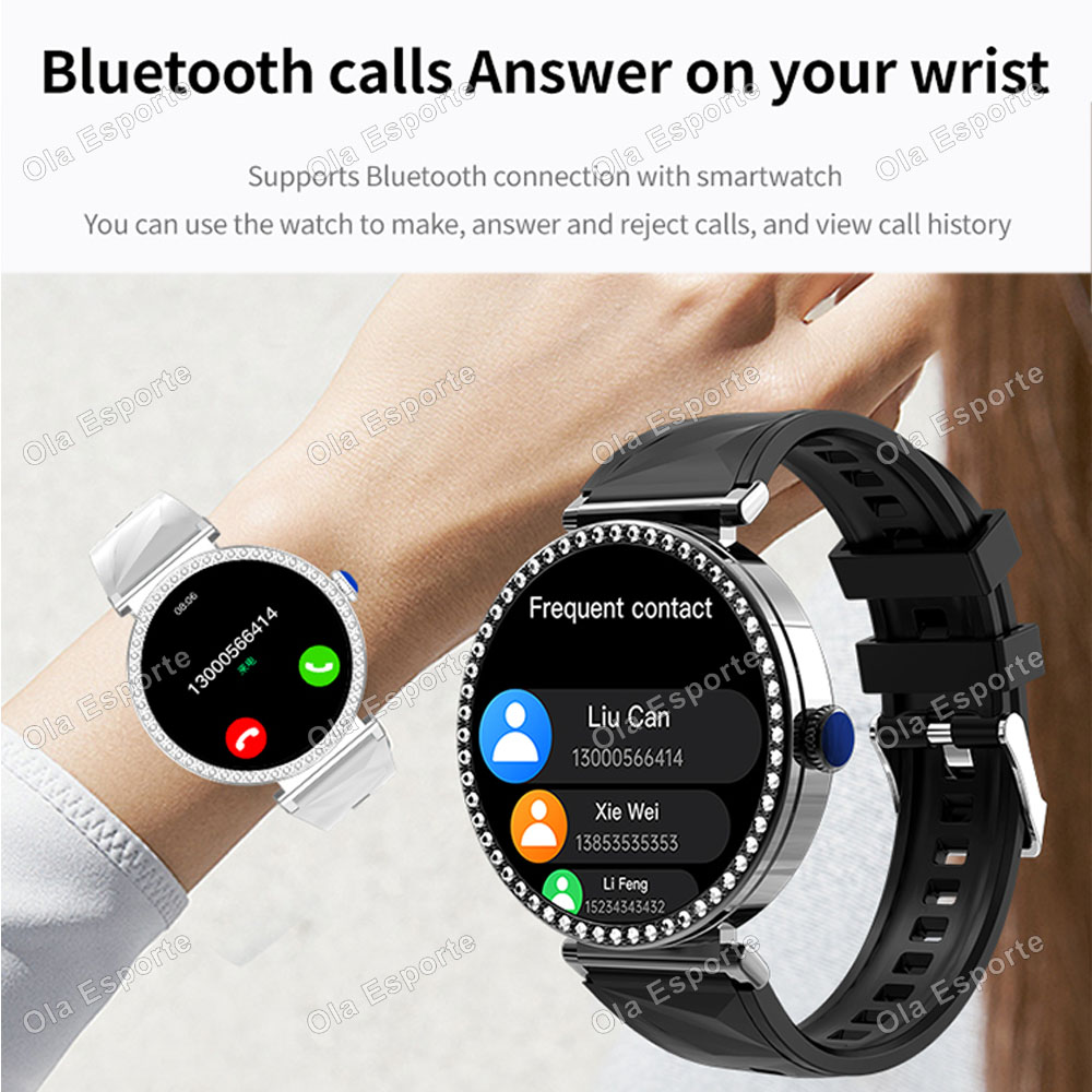 스마트워치 명품 패션 여성 생리 알림 블루투스 음악 여 - Luxury Watch In The World 리뷰 및 가격