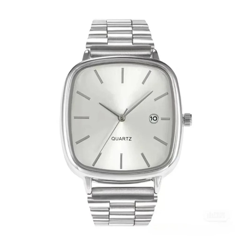 유명 브랜드 남자 시계 스틸 스트랩 비즈니스 달력 쿼츠 - Luxury Watch Manufacturers 리뷰 및 가격