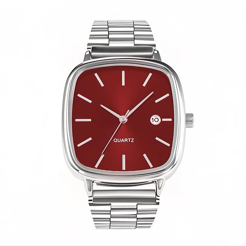 유명 브랜드 남자 시계 스틸 스트랩 비즈니스 달력 쿼츠 - Luxury Watch Manufacturers 리뷰 및 가격