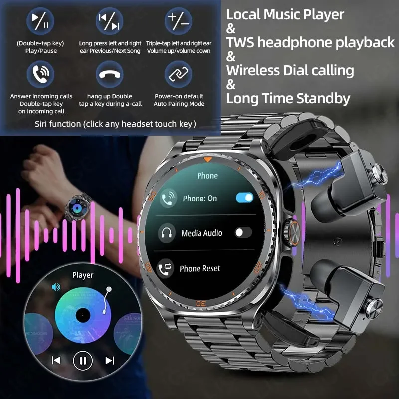 신제품 2026 TWS 2-in-1 무선 헤드셋 스마트 - Luxury Watch Korea 리뷰 및 가격